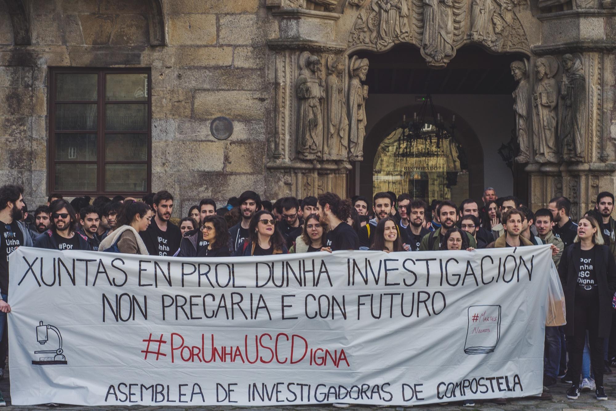 Concentración de persoal investigador da USC